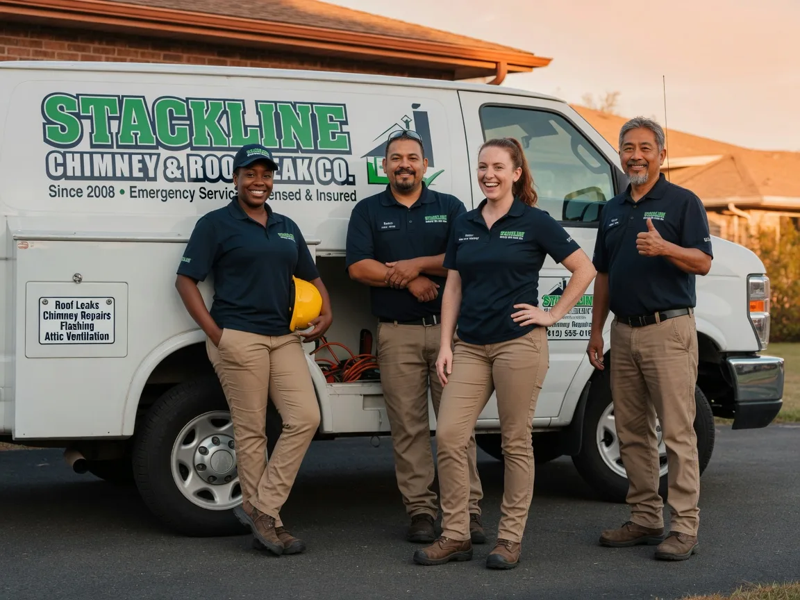 Chimney flashing repair company in Lebanon, NE